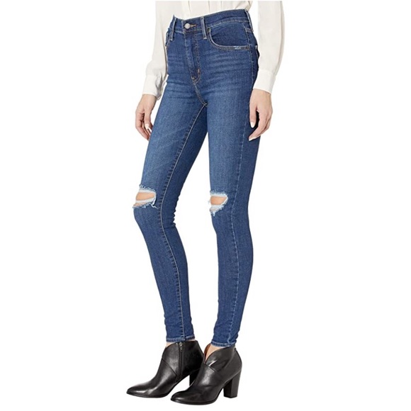 Levi’s Mile High Super Skinny Sculpt Jeans - Picture 3 of 9